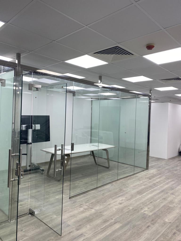 Aluminum Glass Partition Company Dubai Partition Works
