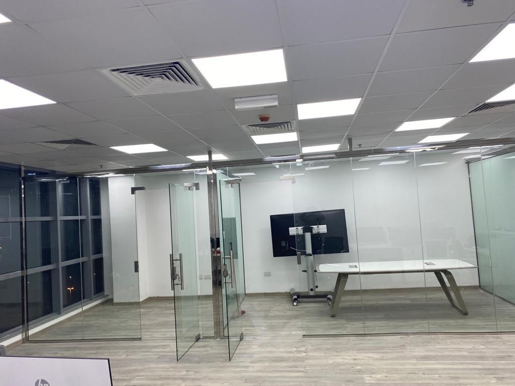Aluminum Glass Partition Company Dubai Partition Works